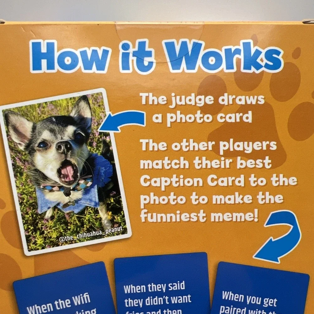 Doggos Doing Things - Meme Game - 3-5 Players - family friendly fun - NEW
